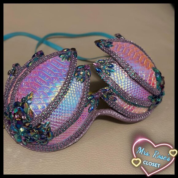 Shell Jewel Rave Bra OS Adjustable - Picture 7 of 10